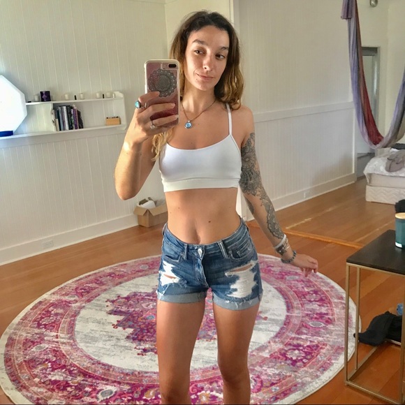 AMERICAN EAGLE DENIM SHORTS - Picture 2 of 5